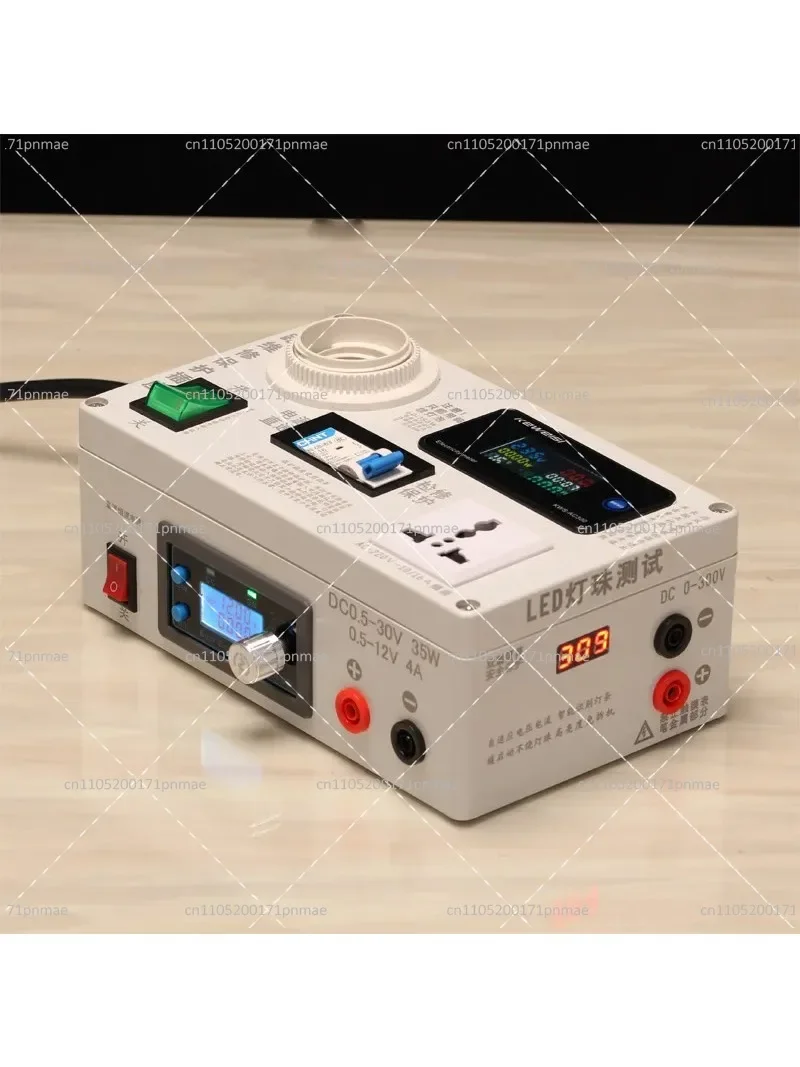 Portable LED Electrical Maintenance Protection Socket Switching Power Supply Induction Cooker TV Power Meter Ammeter Tester