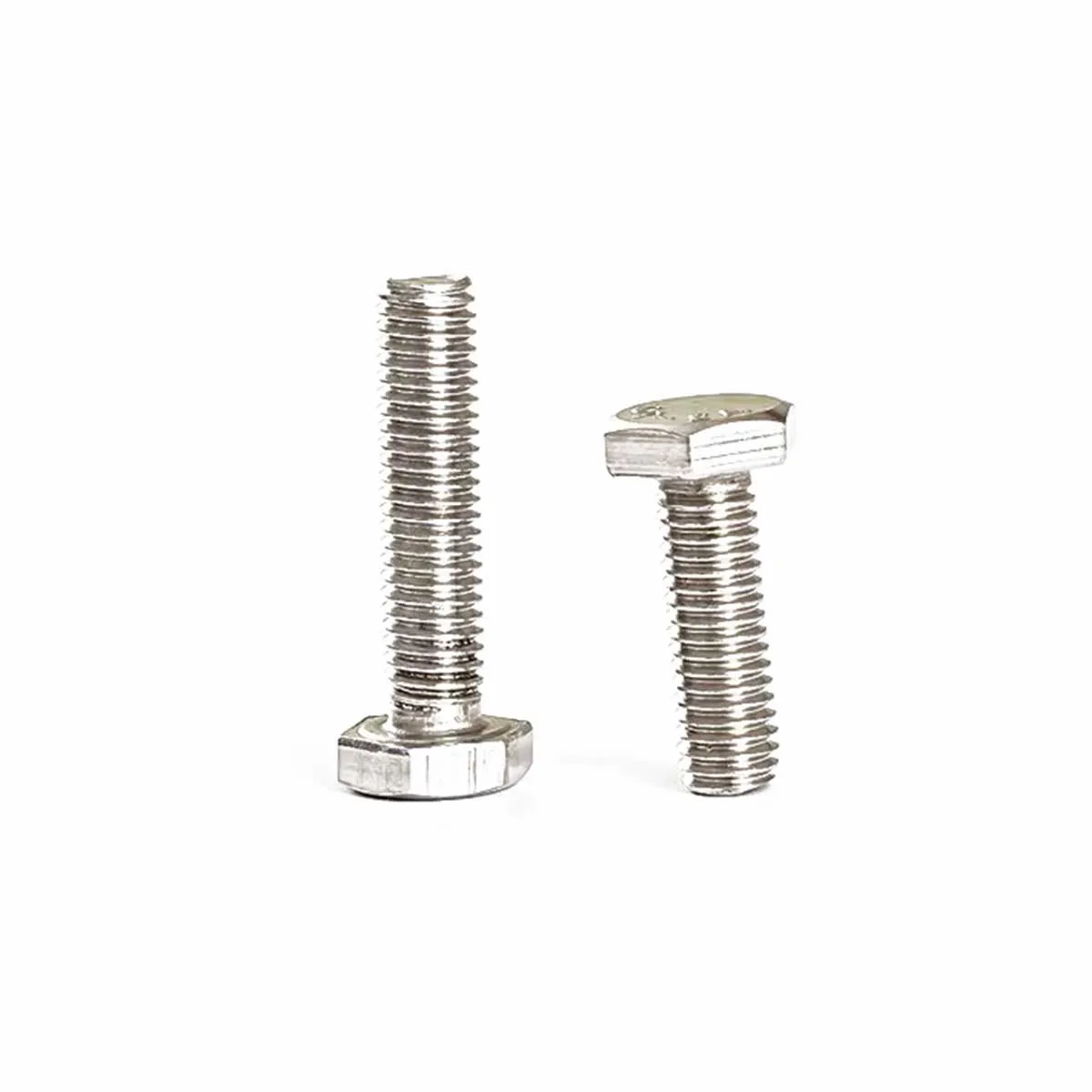 201 Stainless Steel Outer Hexagon Bolt Full Thread Extended Screw M4M5M6M8