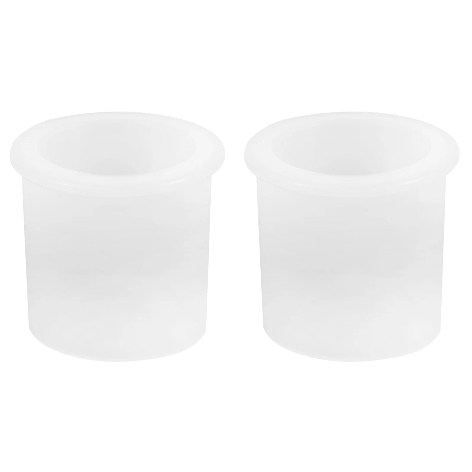 

2 pcs Umbrella Hole Plug Silicone Patio Table Parasol Ring White Outdoor Waterproof Durable AntiScratch Fits Most Tables