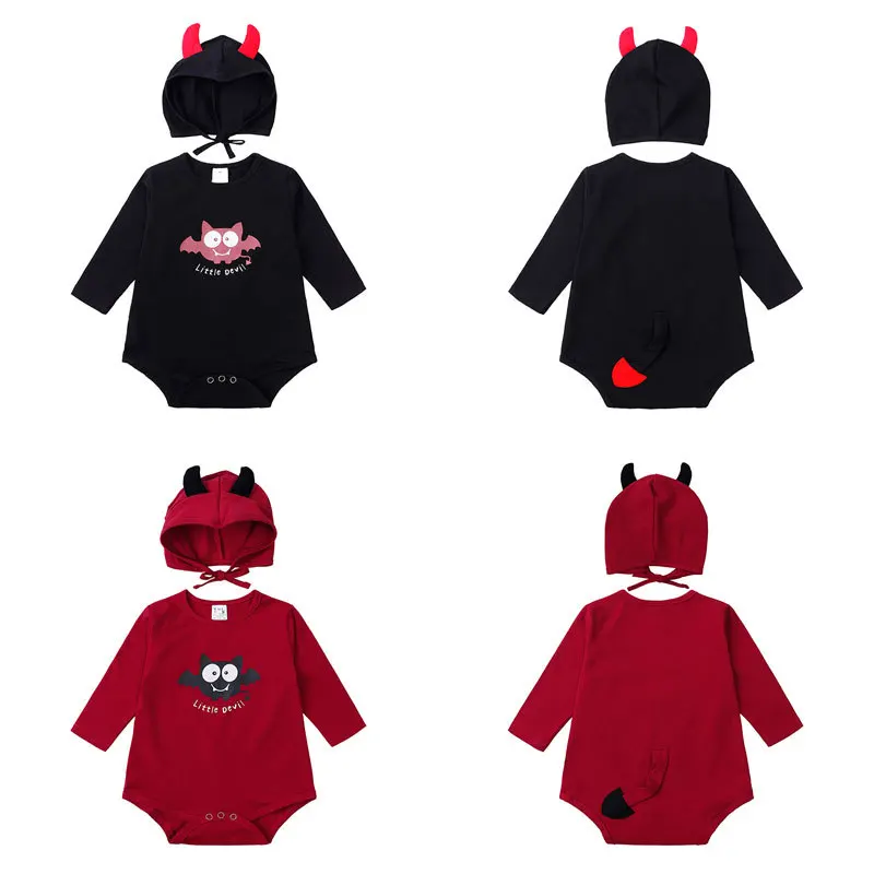 2024 koreanische Version Halloween kriechende Kleidung Baby kleidung Outdoor-Kleidung Langarm Overall