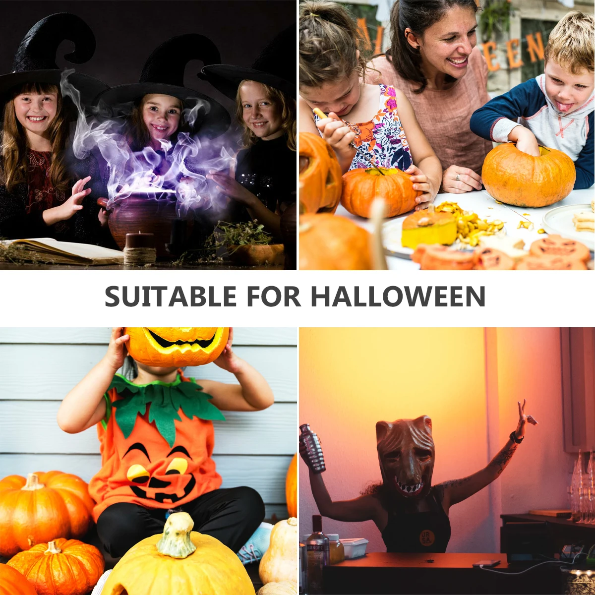 

Hanging Green Eye Pumpkin Lantern Fall Decor Halloween Supplies Orange Plastic Pvc