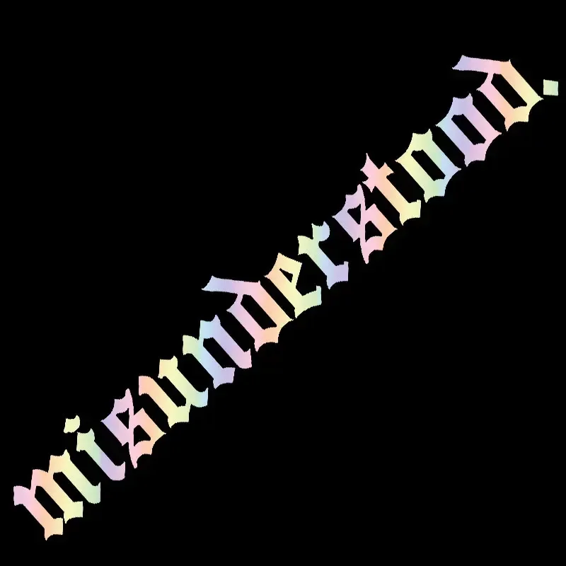 Car Sticker Revenge Nightrnner Antisocial Misunderstood Exterior Accessories Windscreen Banner Competition Decoration Decals