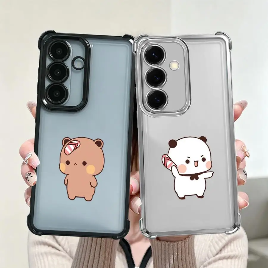 Case for Samsung Galaxy A21s A57 A24 A15 A25 A33 A52 A17 A37 A26 A27 A13 A16 A35 A36 Phone Cover Cute Bubu