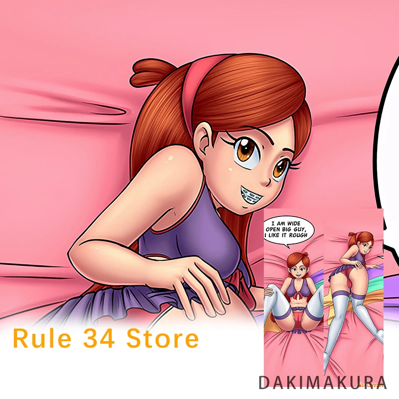 الجاذبية يقع مابل باينز Dakimakura غطاء أنيمي الوجهين طباعة المخدة بالحجم الطبيعي 2way وسادة للجسم