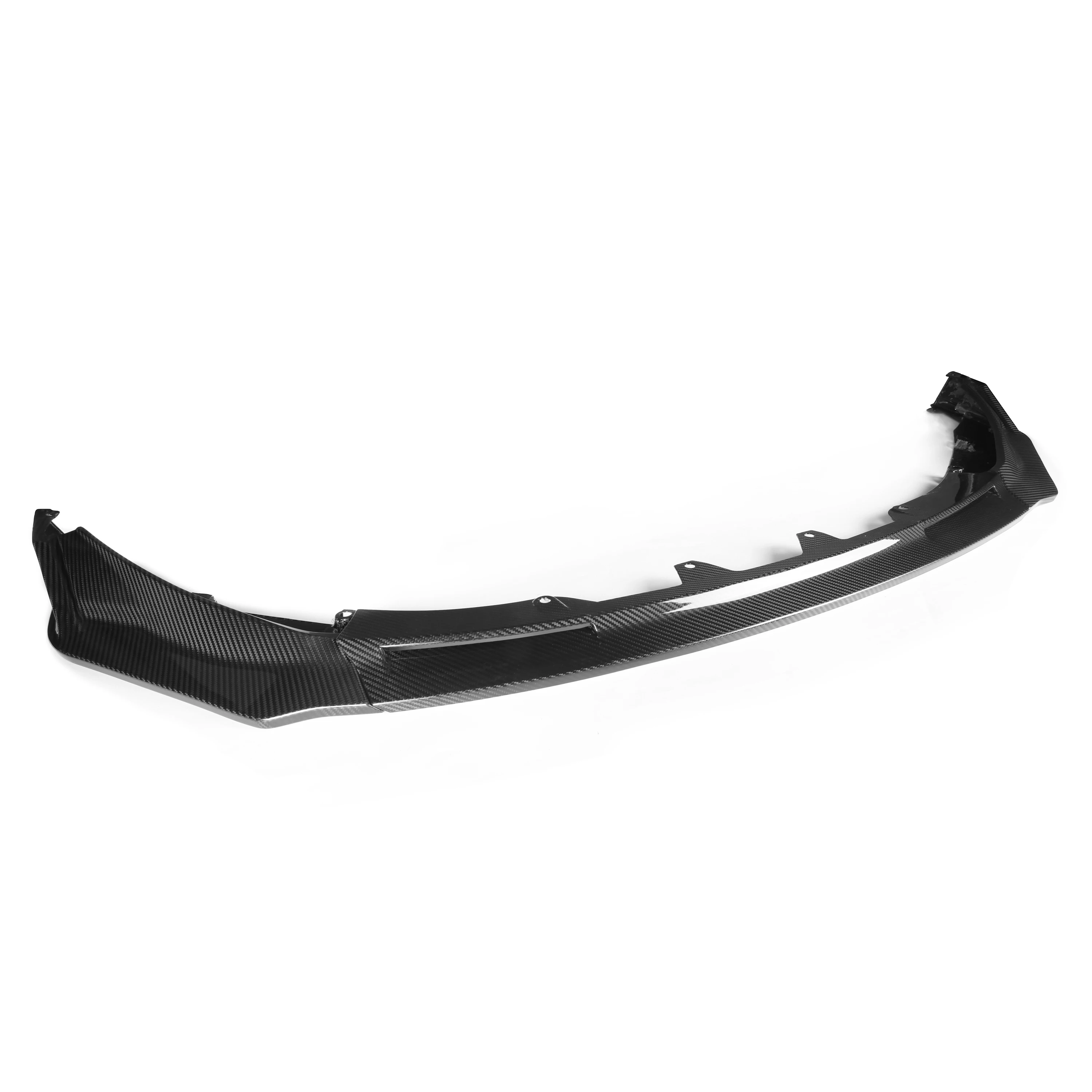 Good Quality V Style Dry Carbon Fiber Car Front Bumper Lip for ， M series G80 M3 G82 M4