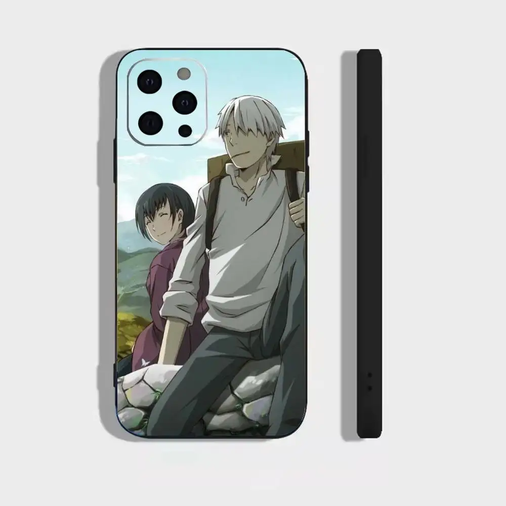 Mushishi Ginko  Phone Case For iPhone 17, 16,15,14,13,12,11 Plus,Pro Max, Others Soft Black Cover view 5