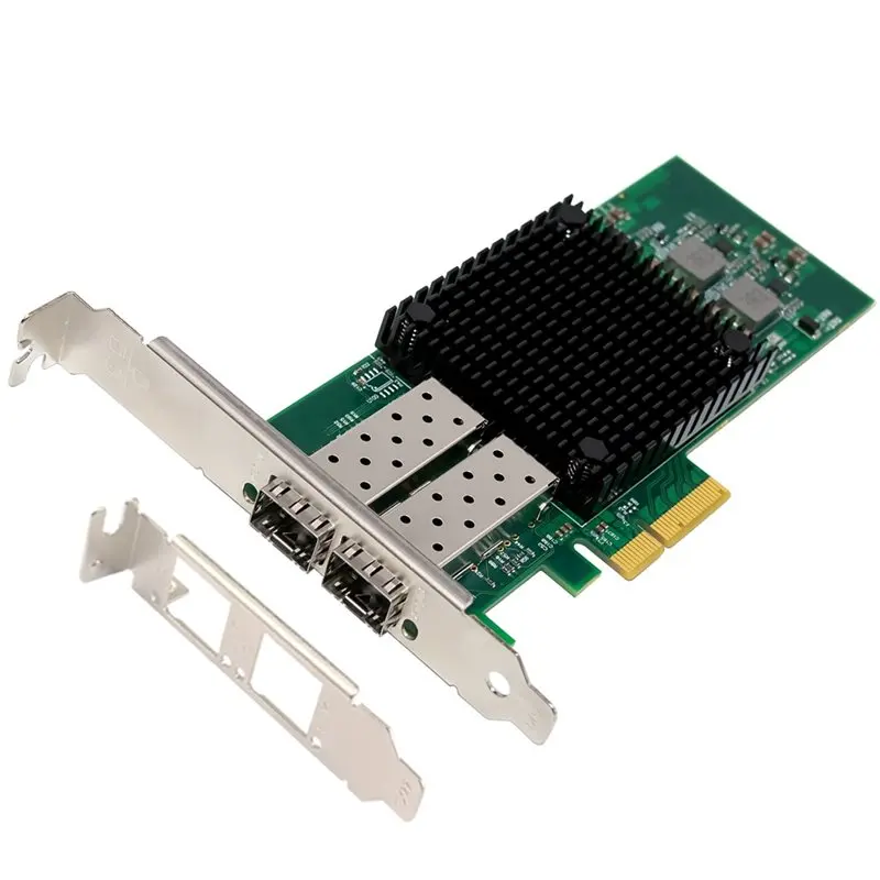 Connectx-3 PCI-E X4 10Gbps SFP Fiber Optic Network Adapter 10 Gigabit UEFI PXE Support Adapter Card