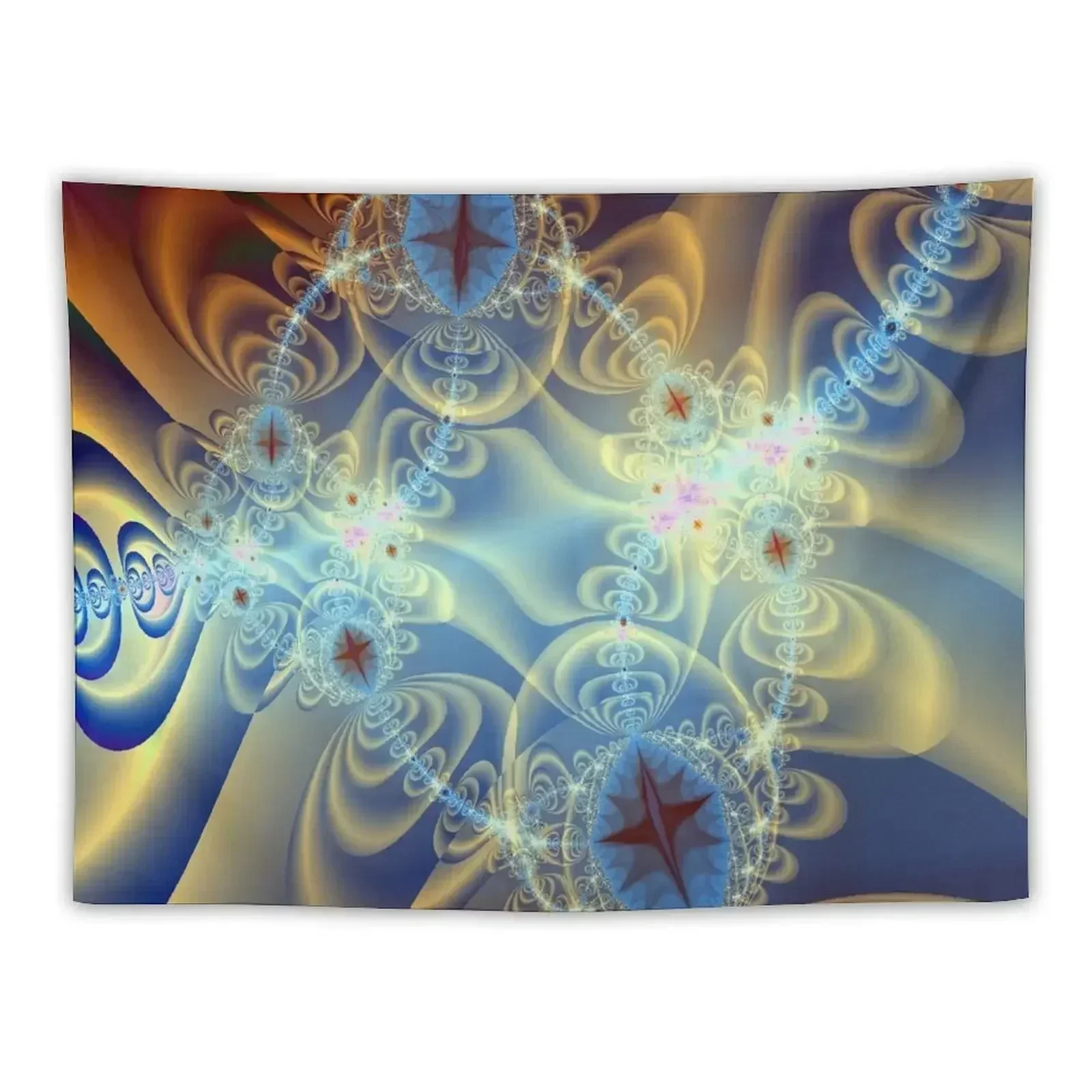 

Lacey Fractal Tapestry Room Decor Decoration Aesthetic Tapestry