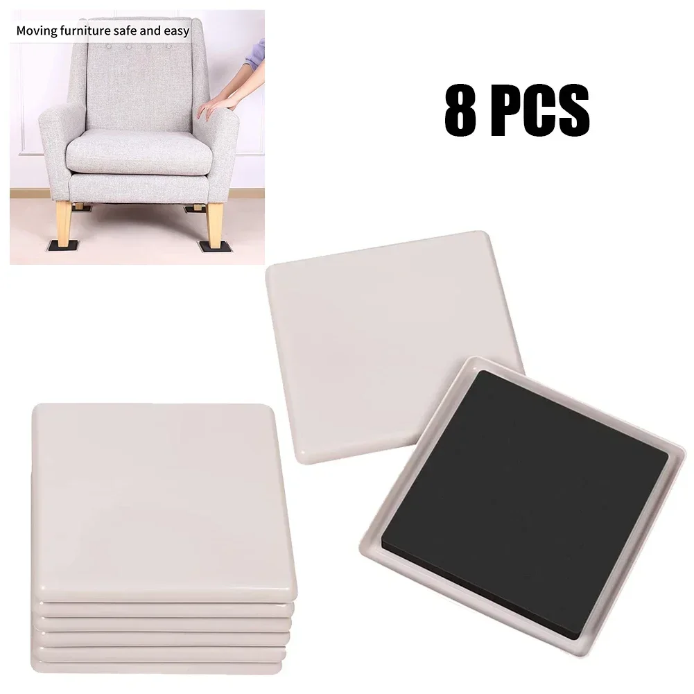 

100% Brand New Furniture Slider Moving Slider Gadgets Parts Tools Furniture Sliding Mat 3.5inch Accessories New