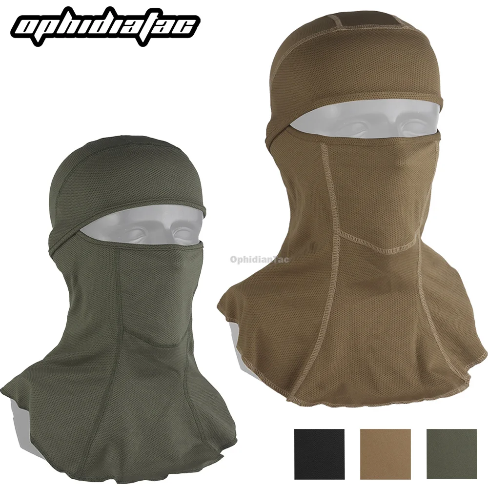 OPHIDIAN Balaclava Headgear Caps,Full Face Mask Set,Balaclava Paintball Motorcycle Cycling Scarf, Quick Dry Hat