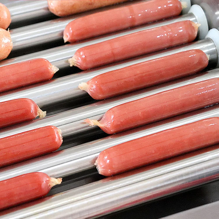 Roasted Sausage Roller Machine Nine Roots Commercial Party Sausage Roller BBQ Camping Cooking Hot Dog Grill Machine