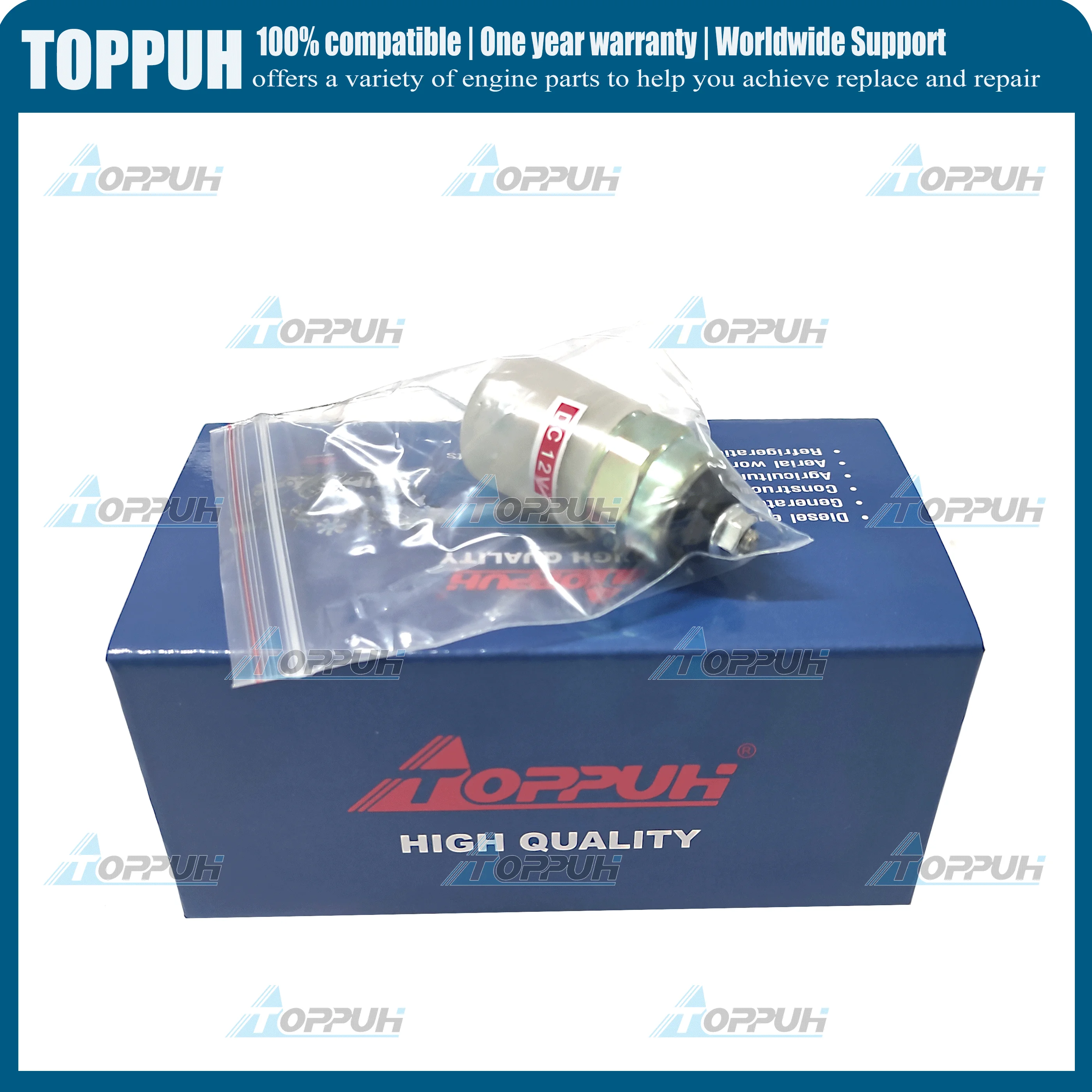 

44-6727 SOLENOID INJECTION PUMP 12V FOR TK Units SMX, SB Engines Isuzu 2.2di 446727