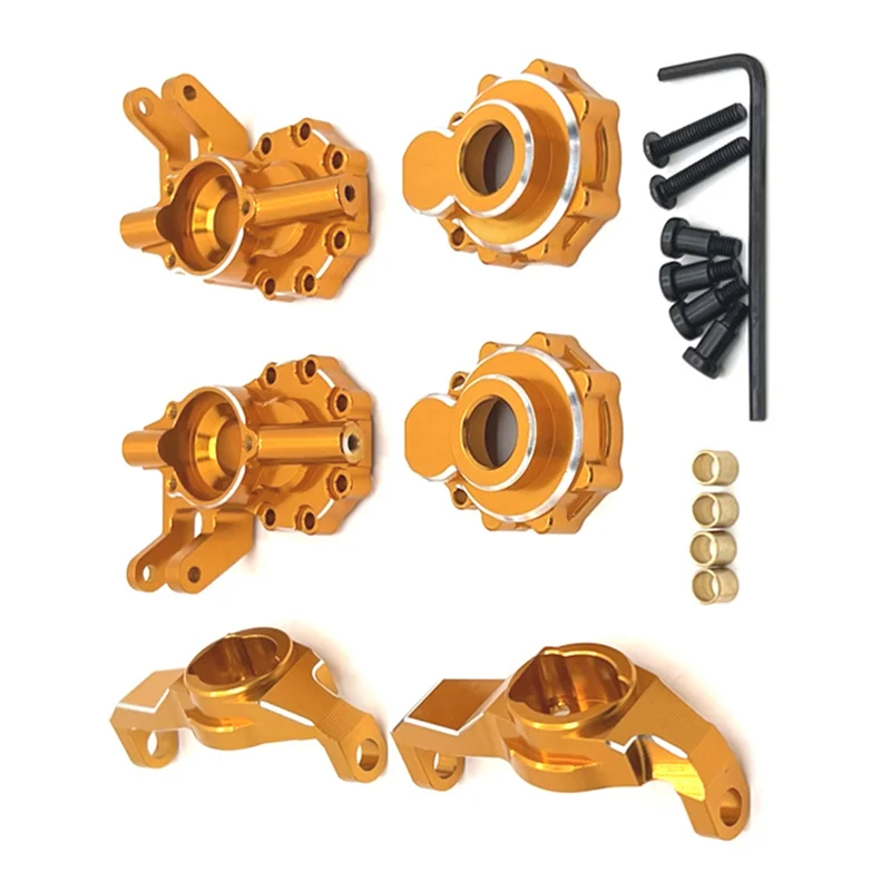 

Stable-RC Car Upgrade Front Axle C Steering Cup Kit For TRAXXAS 1/10 TRX4 HUANGBO 1/10 R1001 R1002 R1003 RC Car Upgrade Parts
