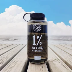 GBRS 1% BETTER EVERY DAY Fitness Space Cup Water Cup Kettle