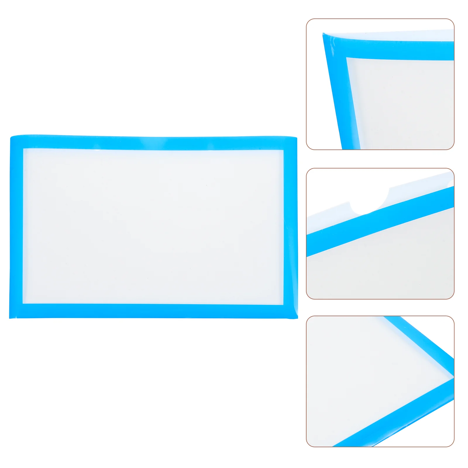 포토 프레임 마그네틱 카드 홀더 파일 정보 가방 소프트 스티커 컬러 로고(a4 가로 스타일) 슬리브 프레임 사무실