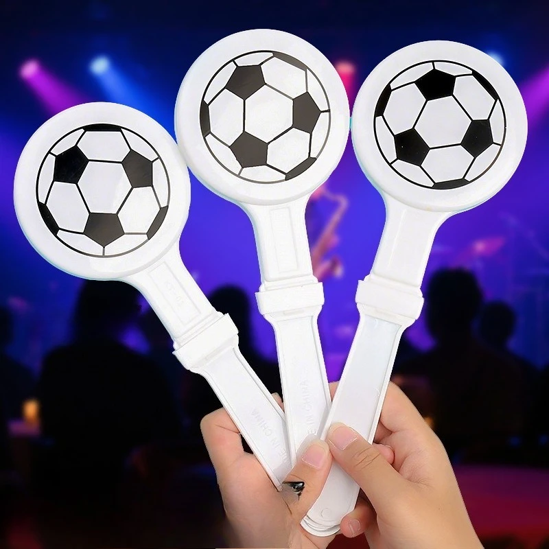 

Football Clapping Hand Applause Palm Plastic Noise Fan Cheering Props Toy Concert Birthday Party Event Bulk Wholesale