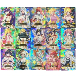 55 pezzi non ripetendo Genshin Impact Sexy Bikini Loli costume da bagno Card affascinante Sexy Goddess Story ACG Sexy Anime carta fotografica