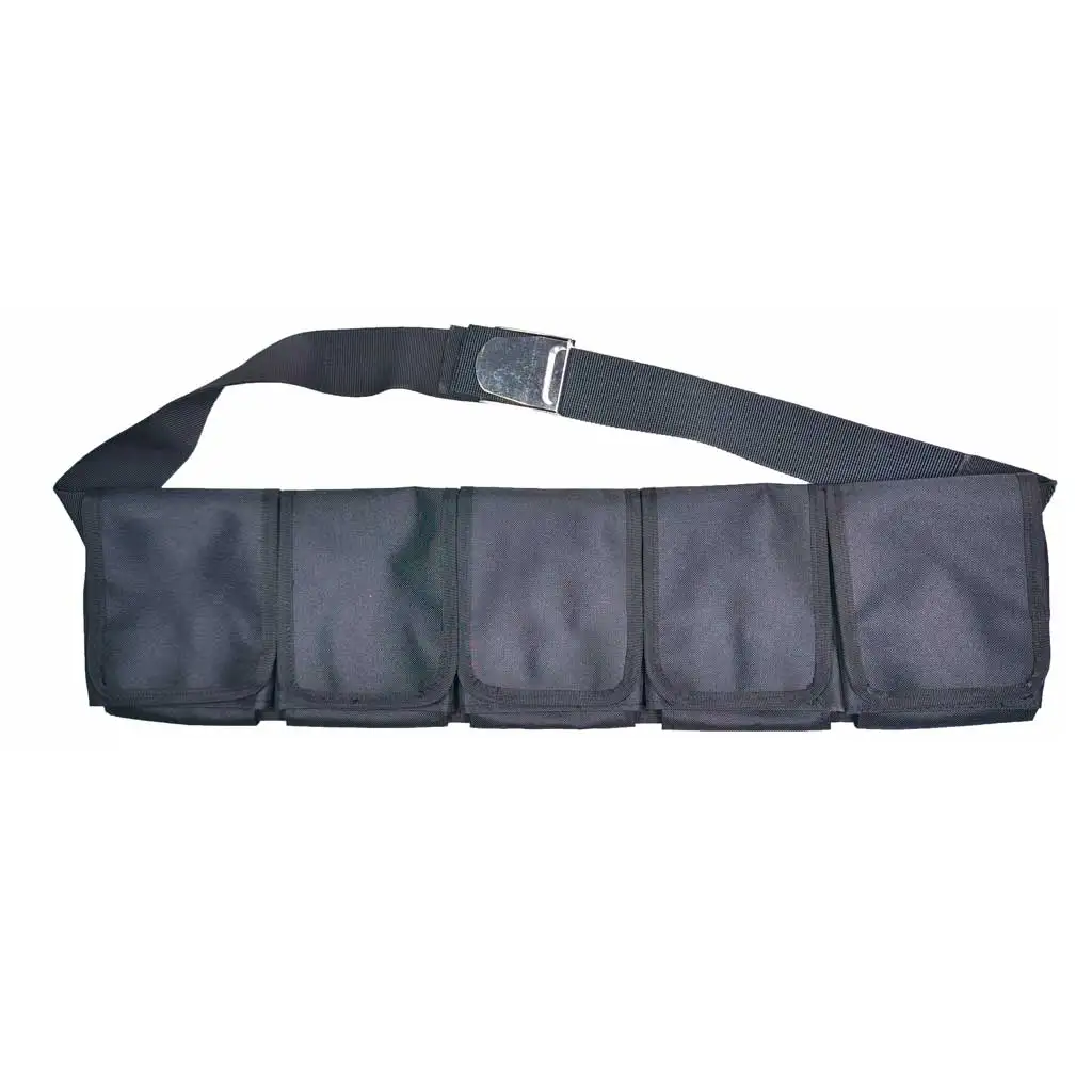Adjustable Scuba Dive Weight Pocket Belt Snorkeling and Freediving 3 5 Pocket Weight Belt Quick Release Metal Buckle