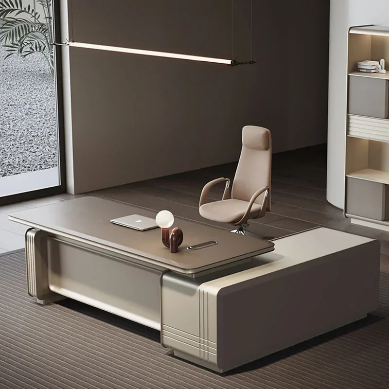 

Wall Home Office Manicure Table White Student Kawaii Modern Office Desk Adjustable Height Study Tisch Desktops