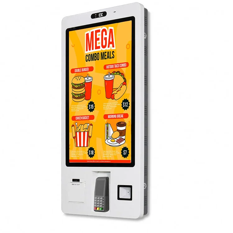 Wall-mounted Self-service Ordering Kiosk Self-service Payment Kiosk Self-service Inquiry Machines Are Used In Restaurant Kiosk