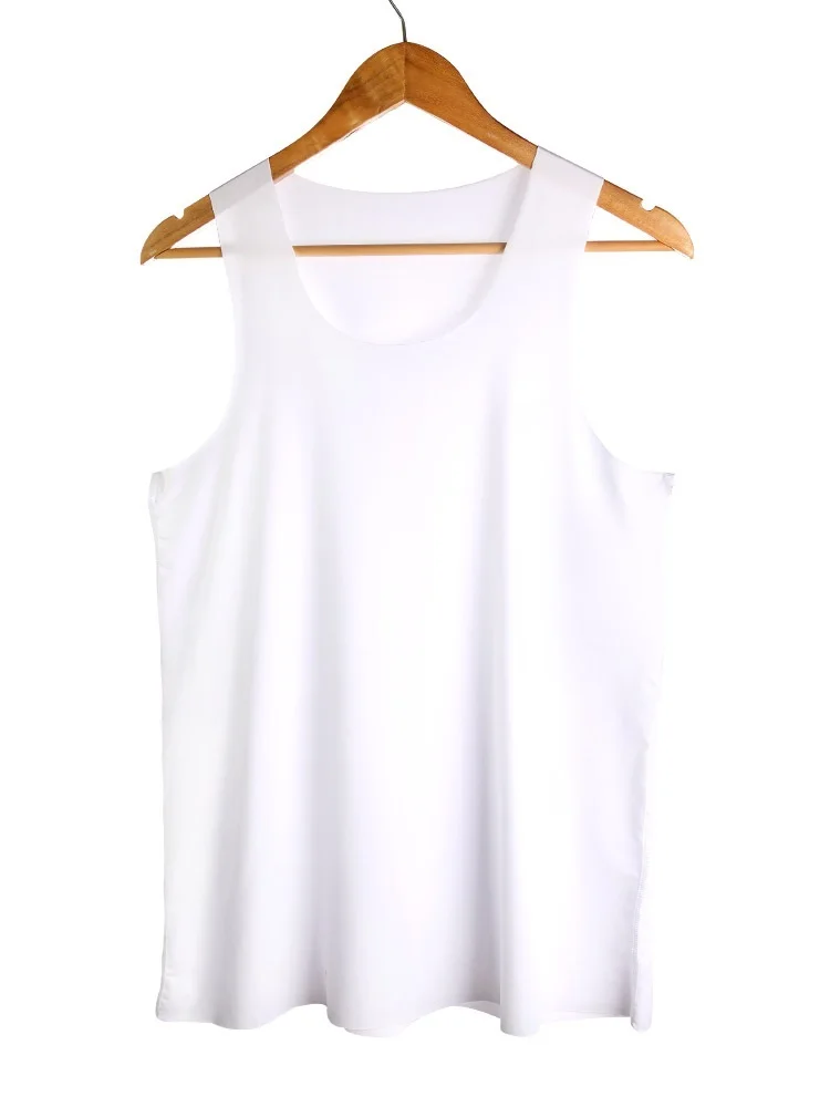 Men's vest Ice Silk seamless fitness summer slim-fit breathable underwear Youth sports hurdle sleeveless undershirt