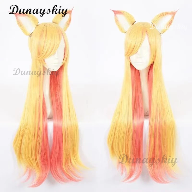 Gra Anime Lol Star Guardian Ahri zestaw kostiumów Cosplay magiczna dziewczyna dziewięcioogoniasty lis sukienka Cosplay komplet TOP + spódnica