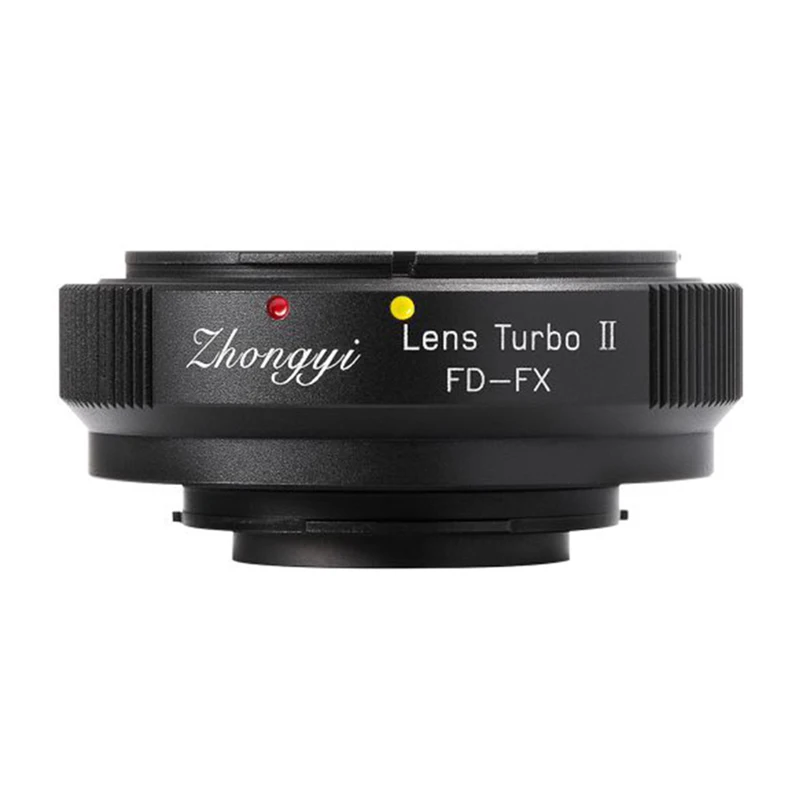 Zhongyi Mitakon FD-FX Adapter Focus Reduction Light Increase Adapter Ring for Canon FD Mount Lens to Fuji X APS-C Frame Camera