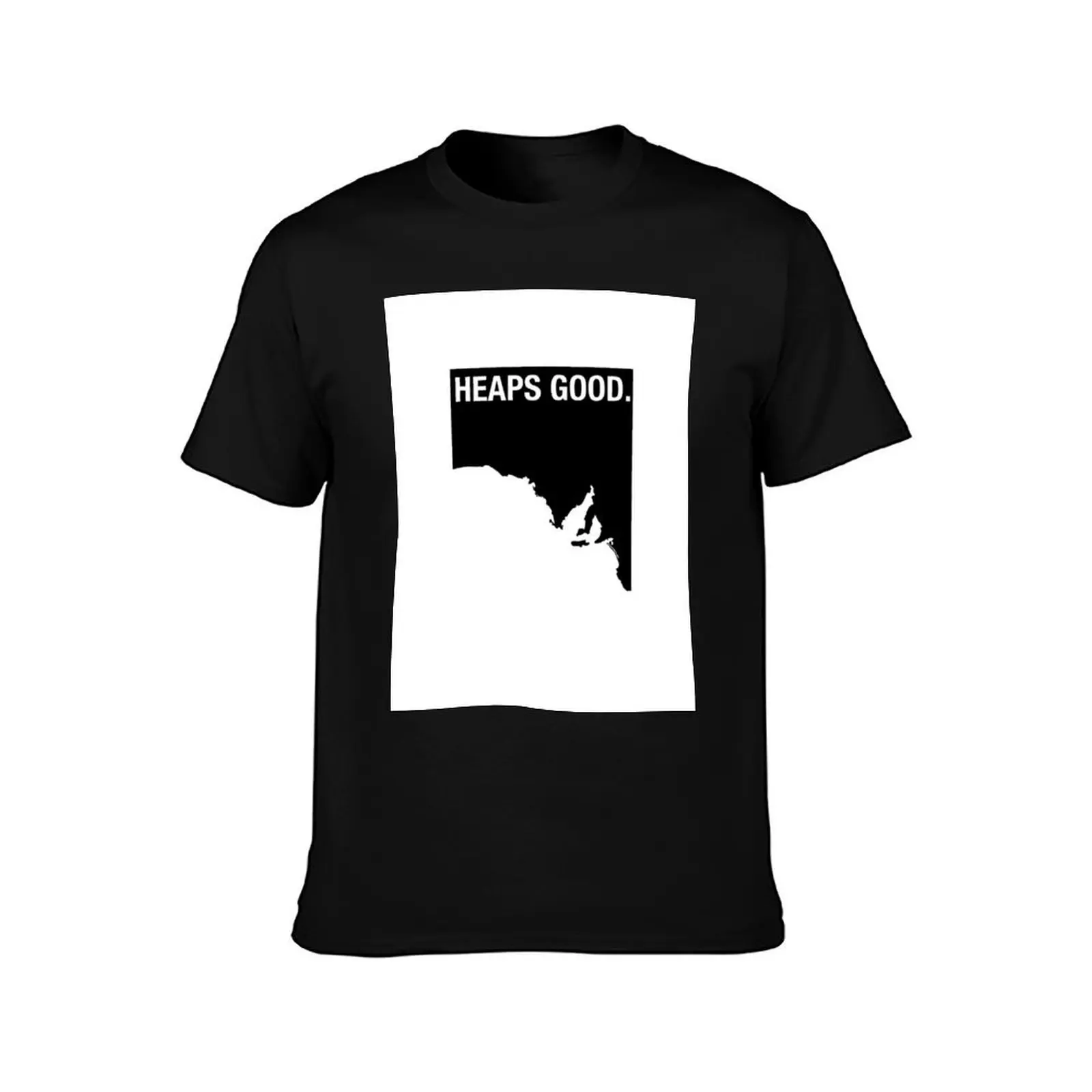 Best Selling - Heaps Good Merchandise T-Shirt Basic Casual Short Sleeve Cotton Shirt T-Shirt