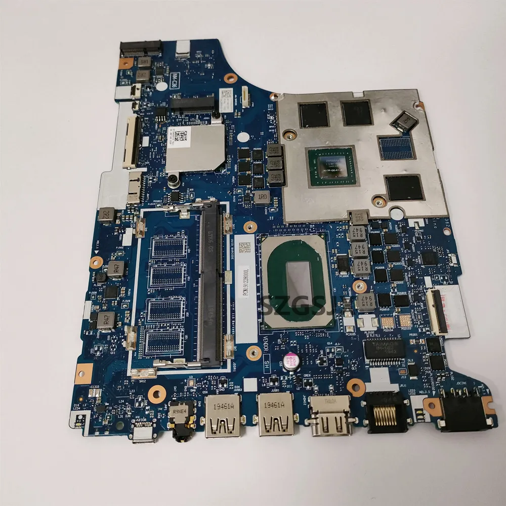 Imagem -06 - Placa-mãe do Portátil para Lenovo Ideapad L34015irh Nm-c362 I5-9300h Cpu Gtx1050 Gpu 3g Fru 5b20s44136