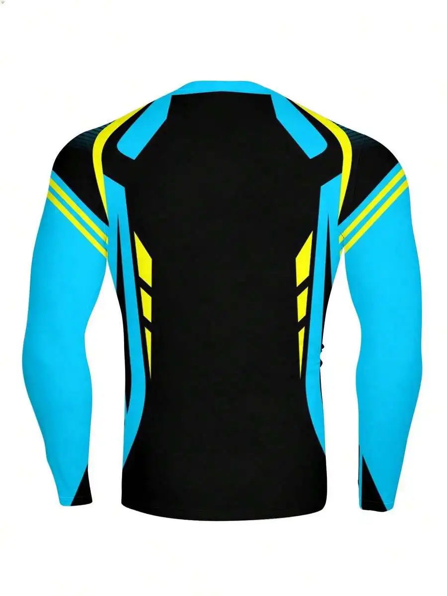 

Mens Compression Long Sleeve Crew Neck Sports Shapewear