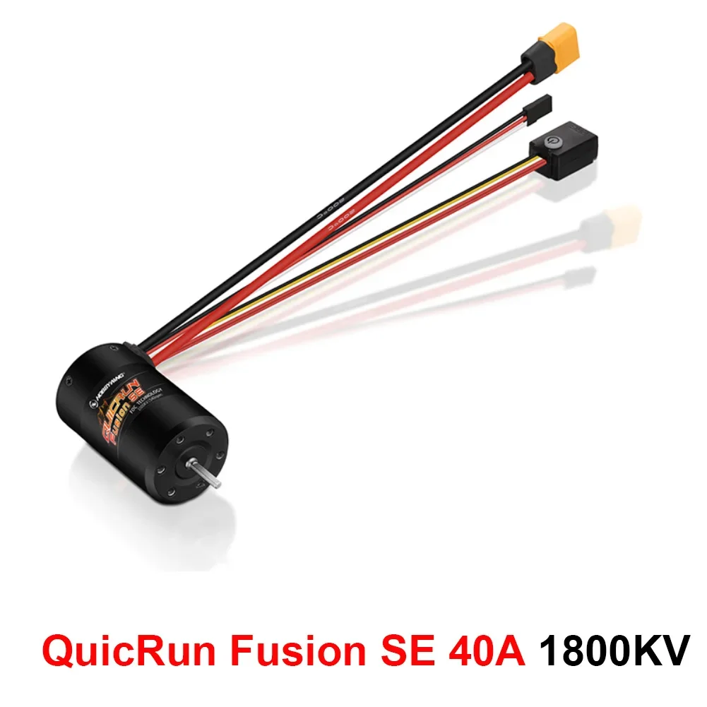 Hobbywing QuicRun Fusion SE 1200KV / 1800KV Sensored Brushless Motor Built In 40A ESC 2 in 1 Waterproof For 1/10 climbing car image 3