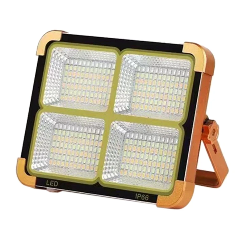 

Portable Solar Emergency Floodlight Outdoor Work Light High USB Rechargeable LED Camping Lamp