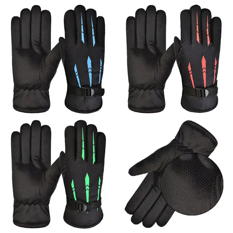 

Winter Motorcycle Cycling Gloves Outdoor Waterproof Skiing Riding Hiking Warm Mitten Gloves Anti-slip Claw Thermal Sport Gloves