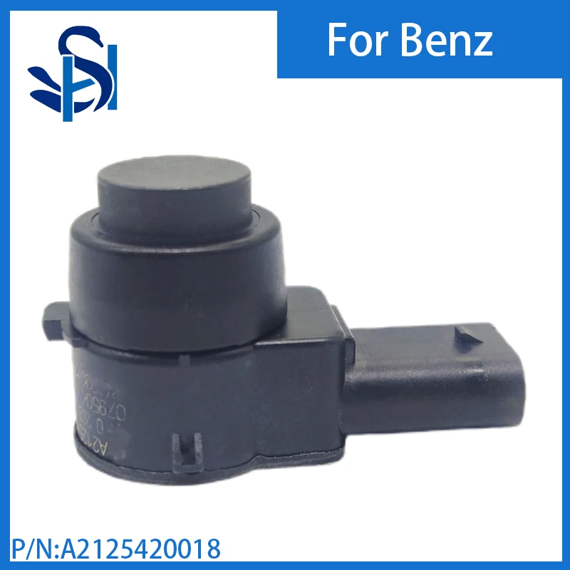 Sensor de estacionamento PDC para Mercedes-Benz, Radar Cor Cinza, A, B, E, S, CLS, Classe SLC, W204, E, W212, S, W221, GLE, M, w166, A2125420018