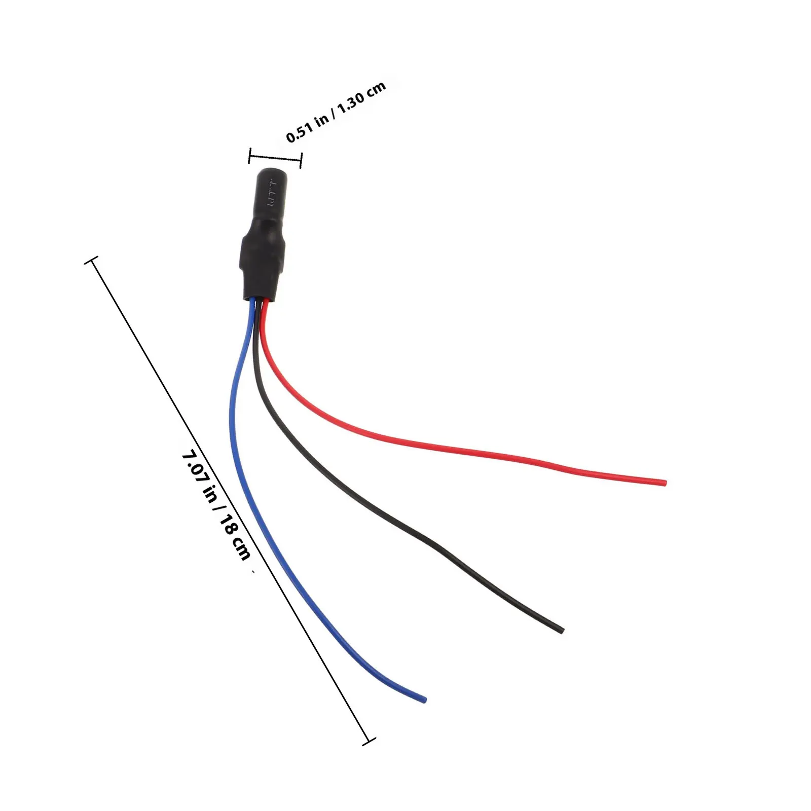 Backup Camera Signal Rectifier Cable 12V Relay Capacitor Noise Filter Wire Clear Reversing Image Stable Video Signal Cable
