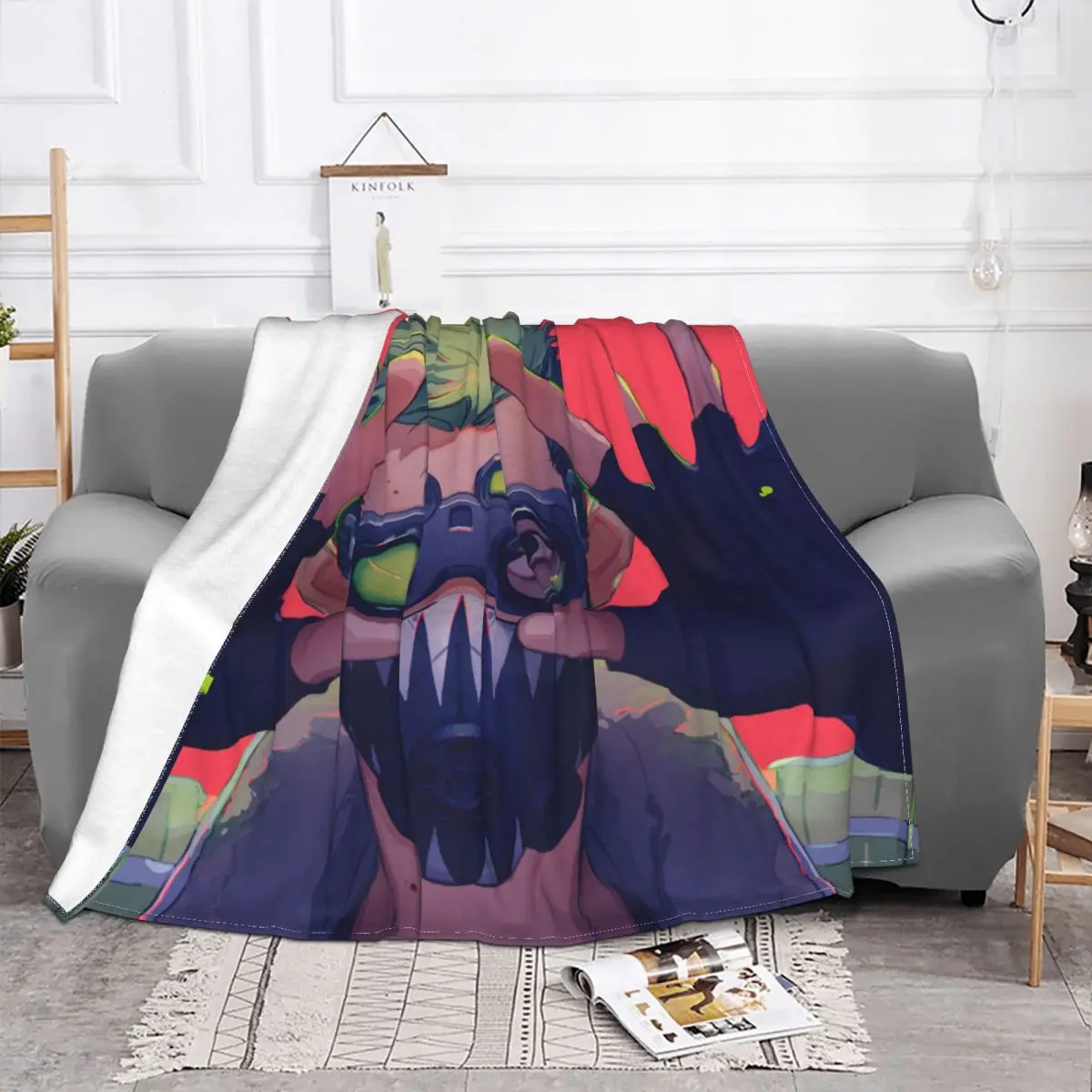 Apex Legends Crypto Shooting Game Blanket Plush Octane Multifunction Plaid Throw Blankets For Car Outdoor Bedding Throws