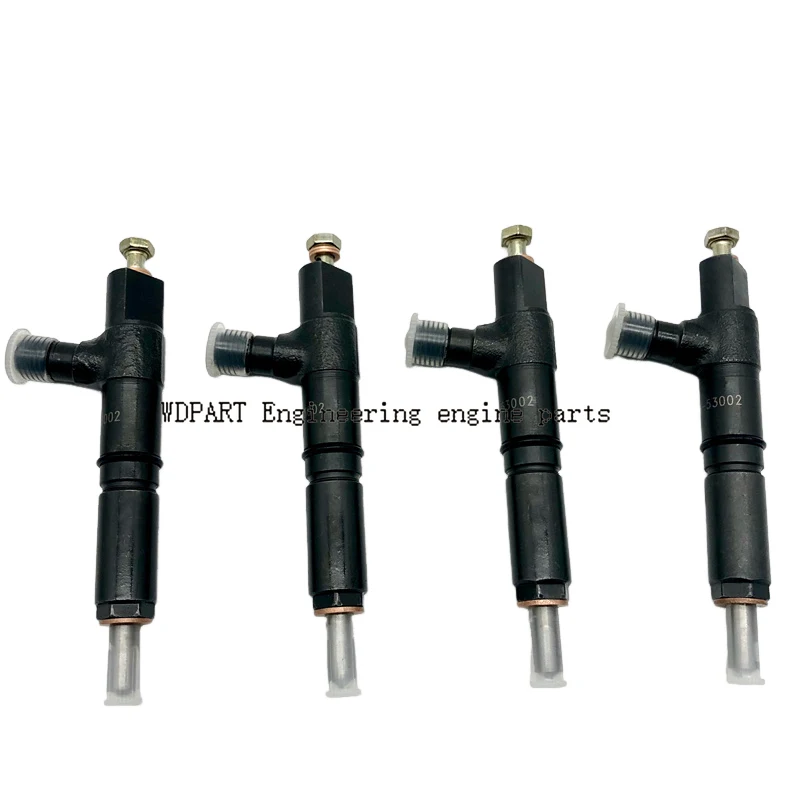 4PCS 1G796-53002 1G796-53001 1G796-53000 Fuel Injector for Kubota V2203 V2403 Engine