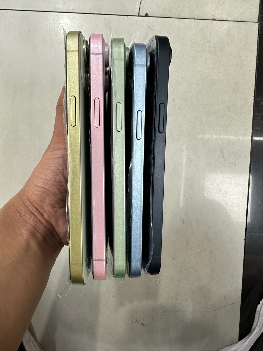 New 6.7 Inch Fake Phone Model For 15 Pro Max 15Plus Dummy CellPhone Not Working Counter Display Shooting Prop Copy Faux Phones