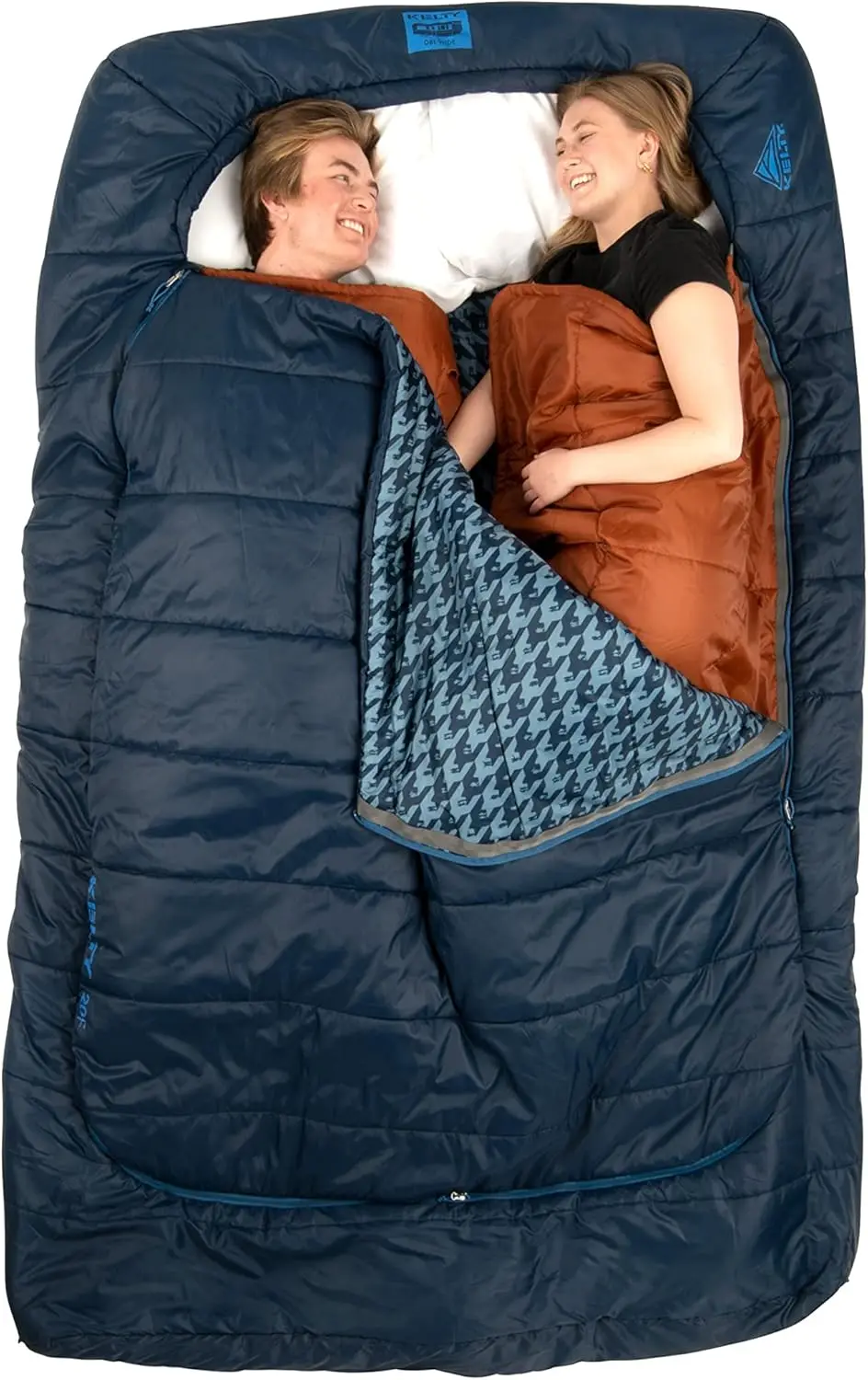 Sac de couchage synthétique double face résistant, deux prêts hypothécaires, camping familial, couples, 20