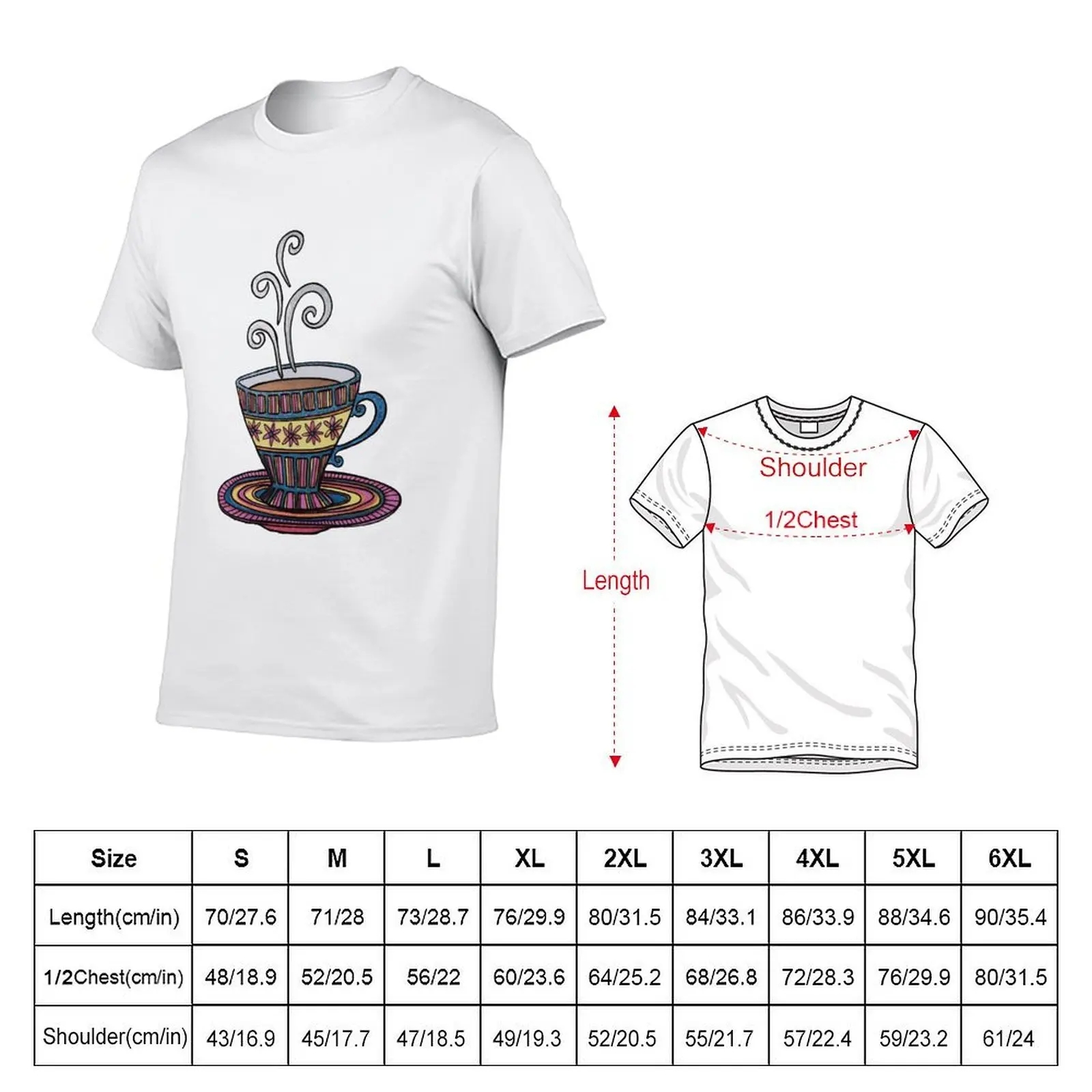 Glitter Coffee Time on Black T-Shirt blanks vintage graphic tee mens plain t shirts
