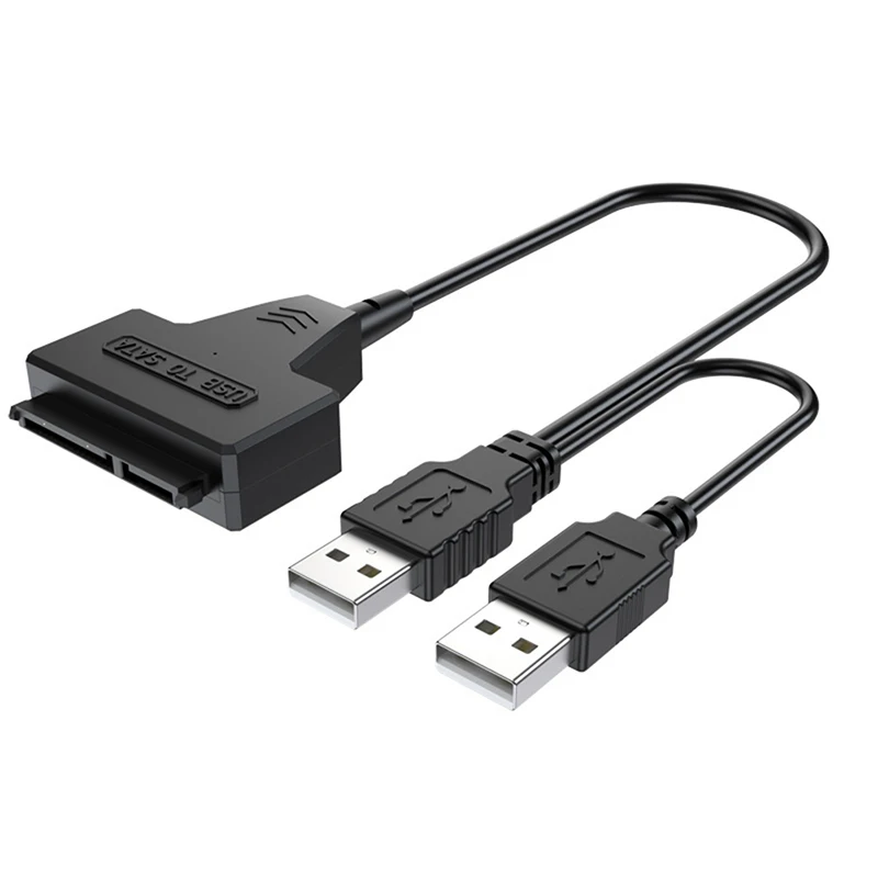 SATA Cable for Laptop SSD 2.5 Inch Desktop HDD External Hard Drive USB 3.0 Adapter With Power Supply Port for Mac OS,for Windwos
