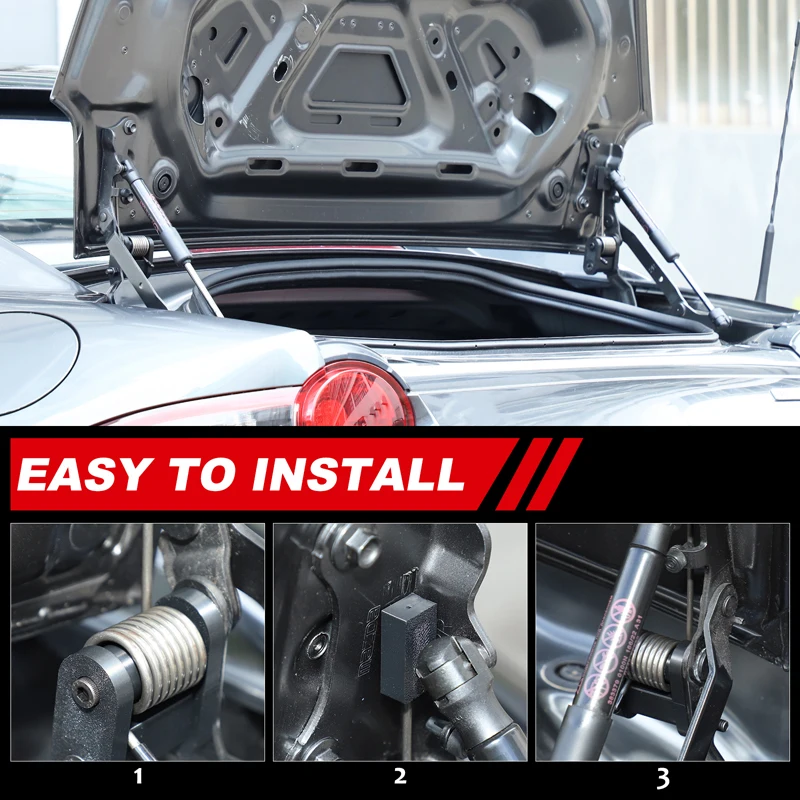 For Mazda MX5 ND Car Trunk Spring Opener Tailgate Automatic Spring Booster Auto Tailbox Lid Lifting Accessories Device