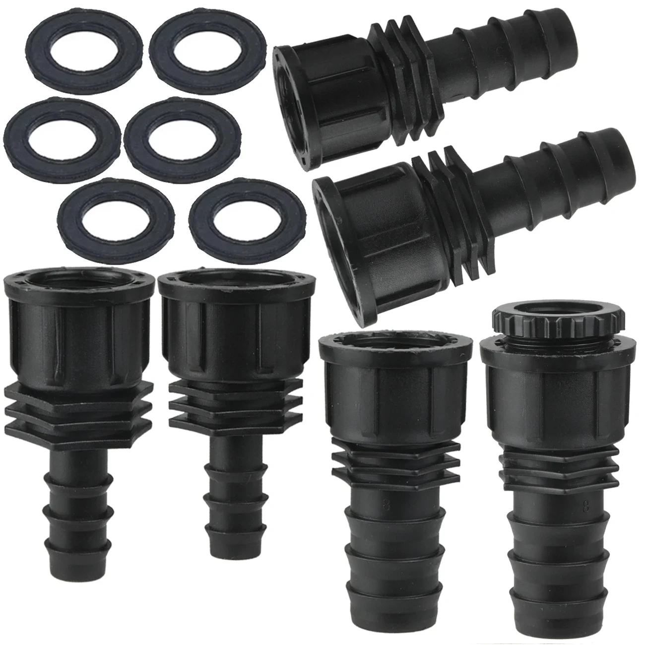 Kesla 3/4 "adaptador de torneira sistema de irrigação por gotejamento de jardim 1/2 ''3/4'' torneira encaixe conector de rosca fêmea para farpa 16 20 25mm mangueira pe