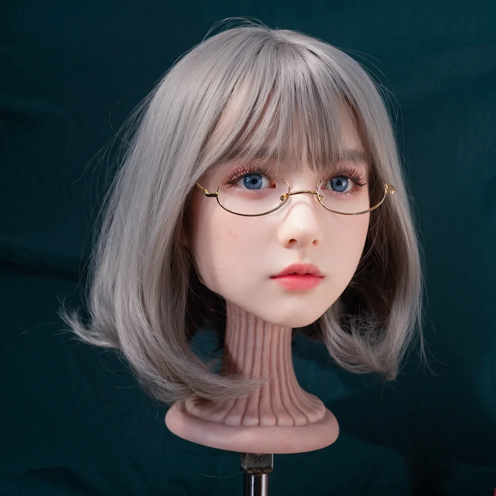 1:1 성인 규모의 TPE 인형, 단일 머리, TPE 소재, 예술적 화장, 남성용 성인 장난감, 여성 머리 모방