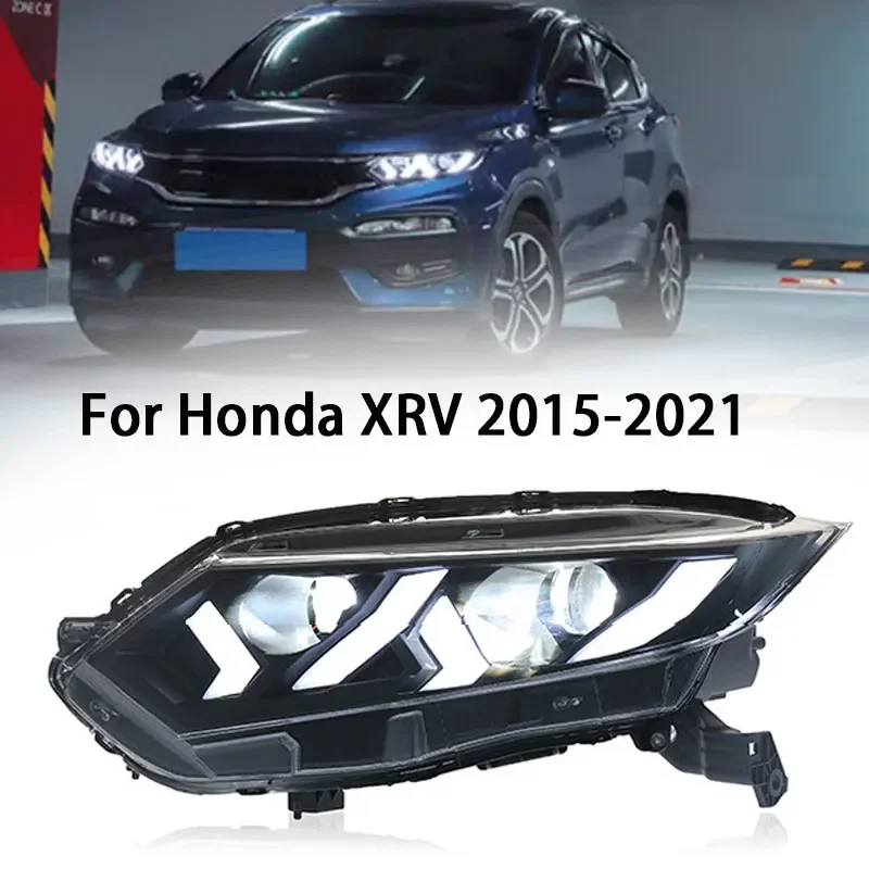 

Car Styling for Honda XR-V LED Headlight 2015-2021 Headlights XRV DRL Turn Signal High Beam Angel Auto Accessories