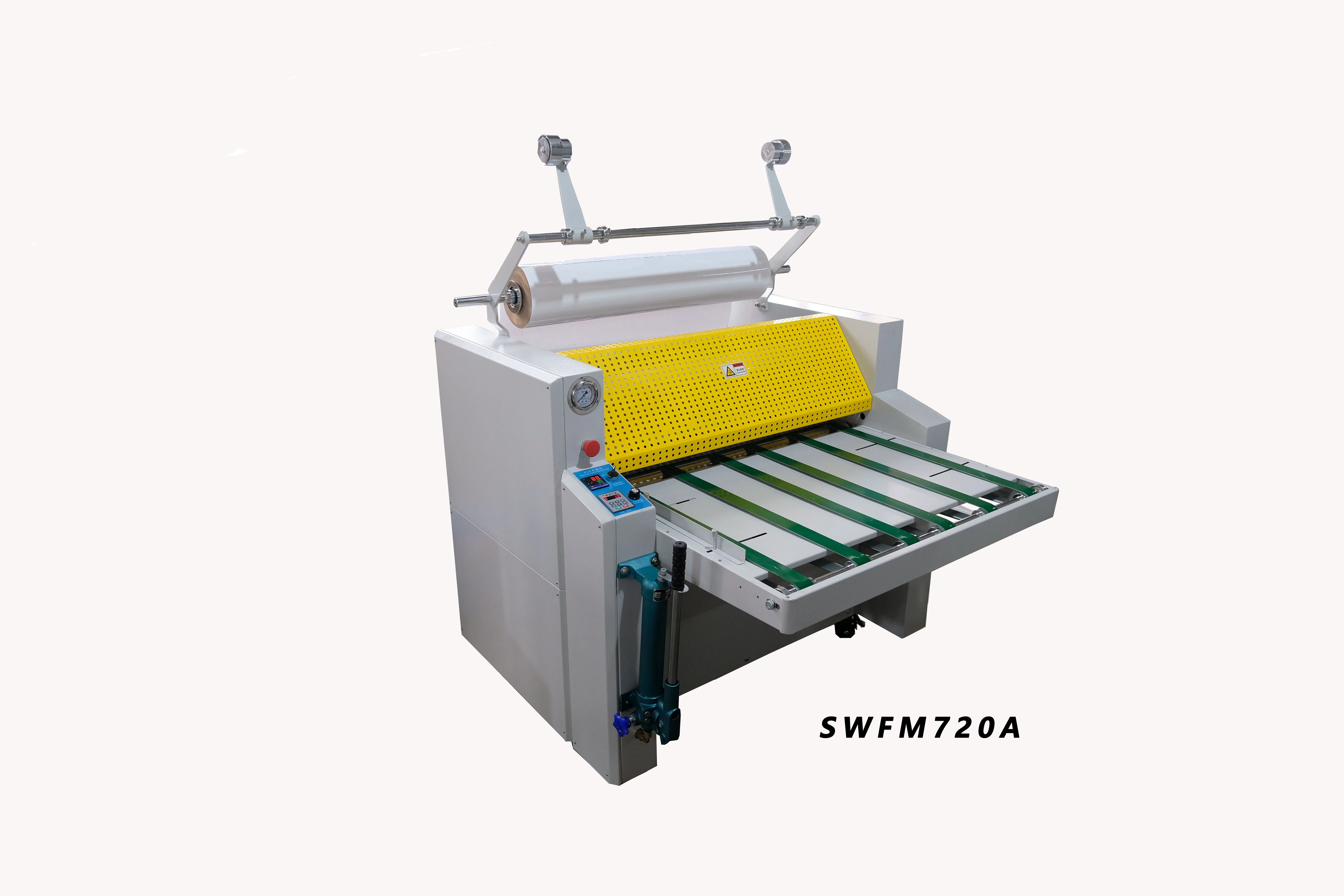SWFM720A 685mm Hydraulic Oil Heating  Large Width Laminating Machine