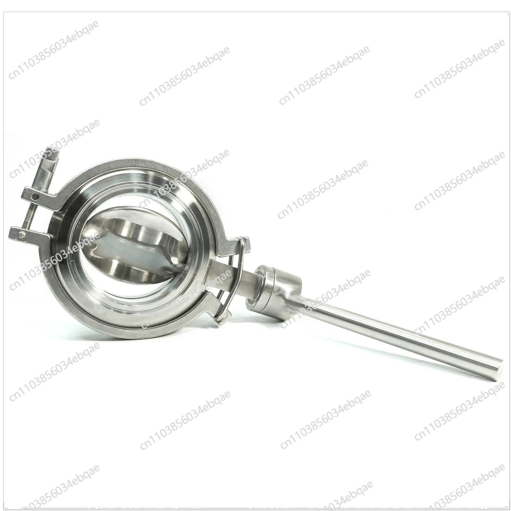 For 304 Stainless Steel Powder Valve Quick Loading Welding Butterfly Valve Clamp Drying Cone Tank Bottom Discharge Valve