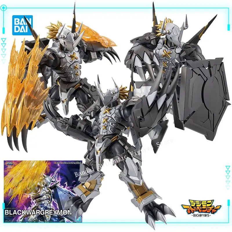 Figura  de Bandai, Digimon Adventure 02, Black WarGreymon, Figure-rise Stan
