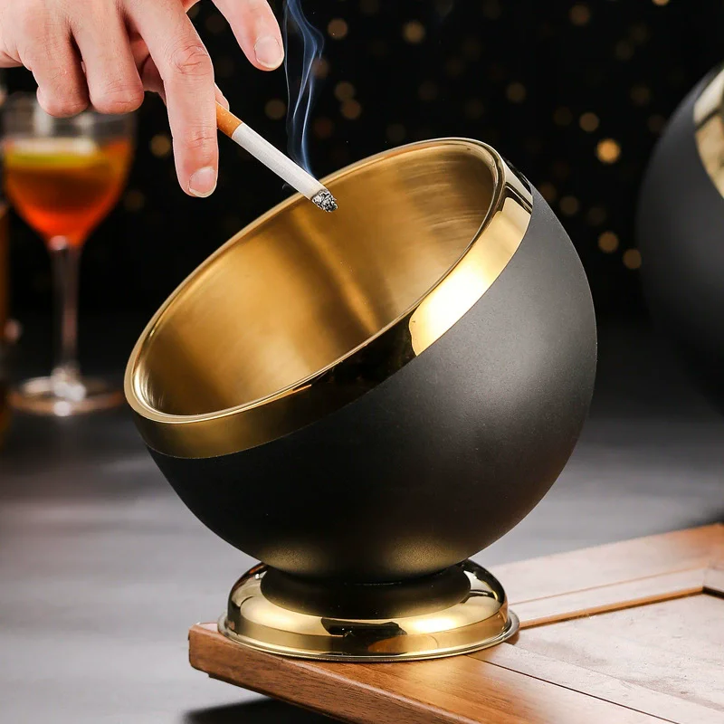 Gold Stainless Steel storage Oblique mouthed Sauce Bowl Buffet Seasoning basket bowl Jar dish Container Salad Spherical Bowl