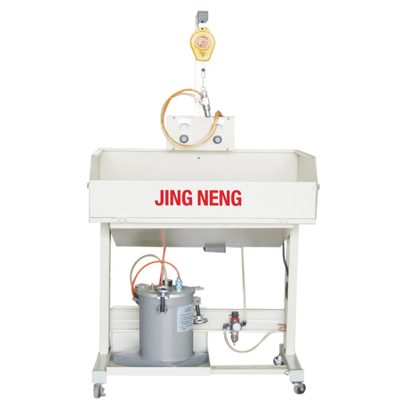 JN-808B Energy-saving glue coating machine, water-based glue spraying machine, suitable for insoles, trouser bags and belts